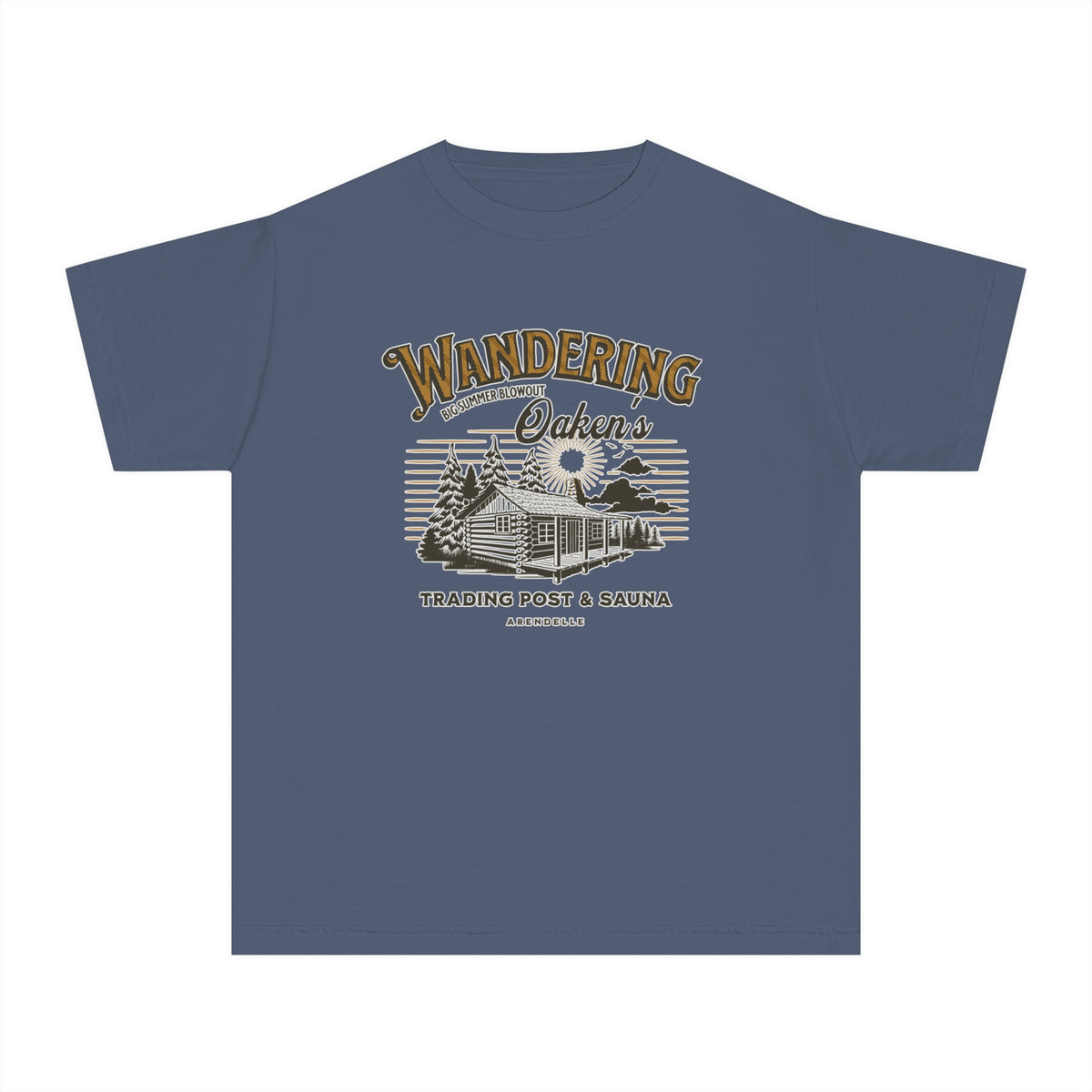 Wandering Oaken’s Trading Post Comfort Colors Youth Midweight Tee