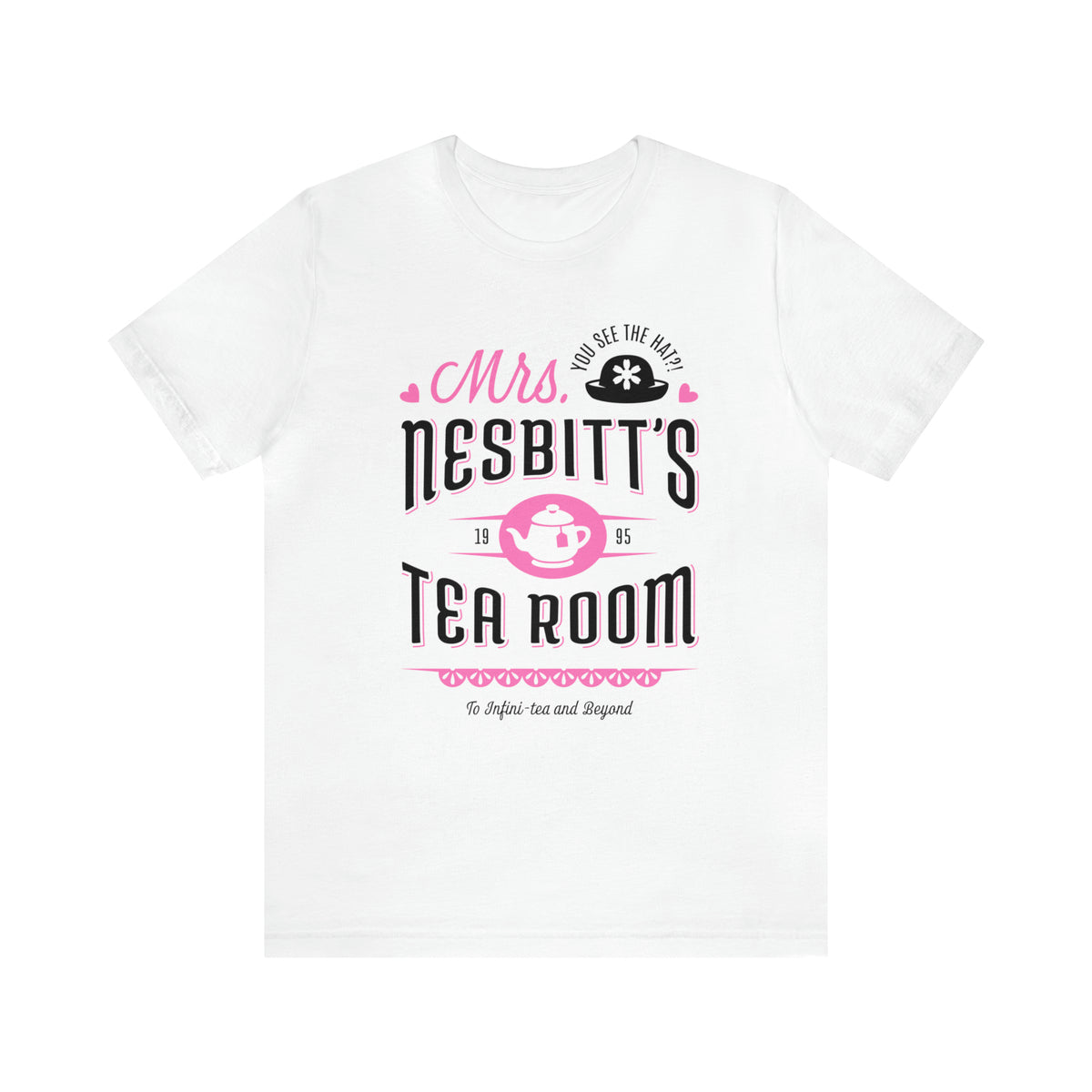 Mrs. Nesbitt’s Tea House Bella Canvas Unisex Jersey Short Sleeve Tee