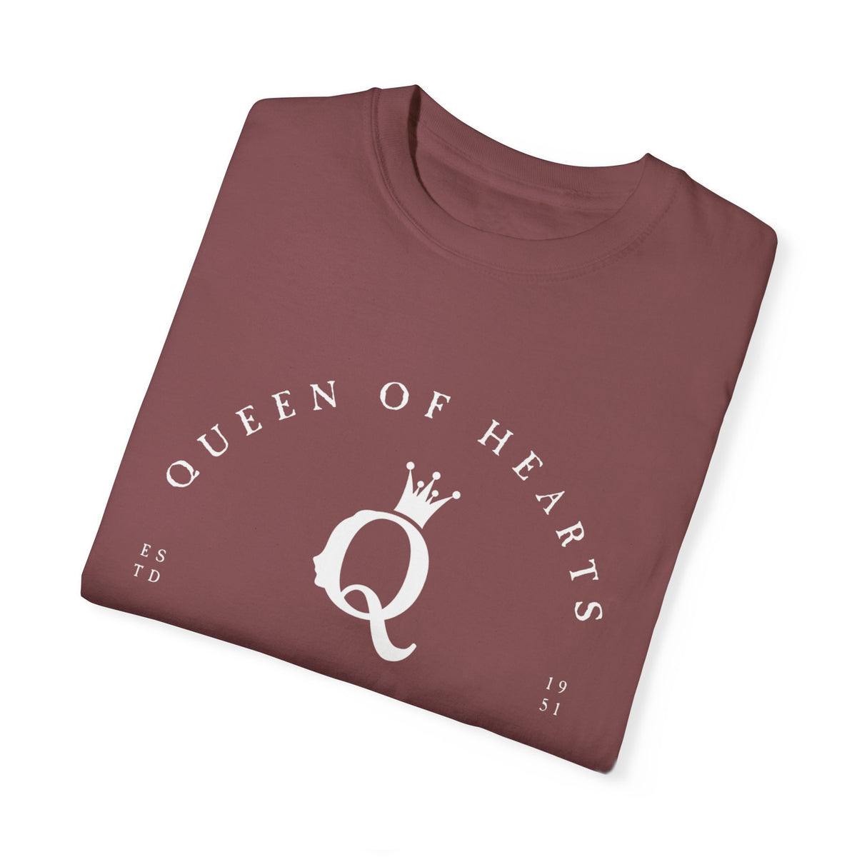 Queen of Hearts Comfort Colors Unisex Garment-Dyed T-shirt