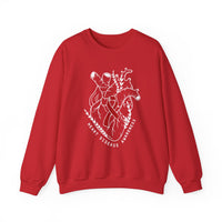 Heart Disease Awareness Gildan Unisex Heavy Blend™ Crewneck Sweatshirt