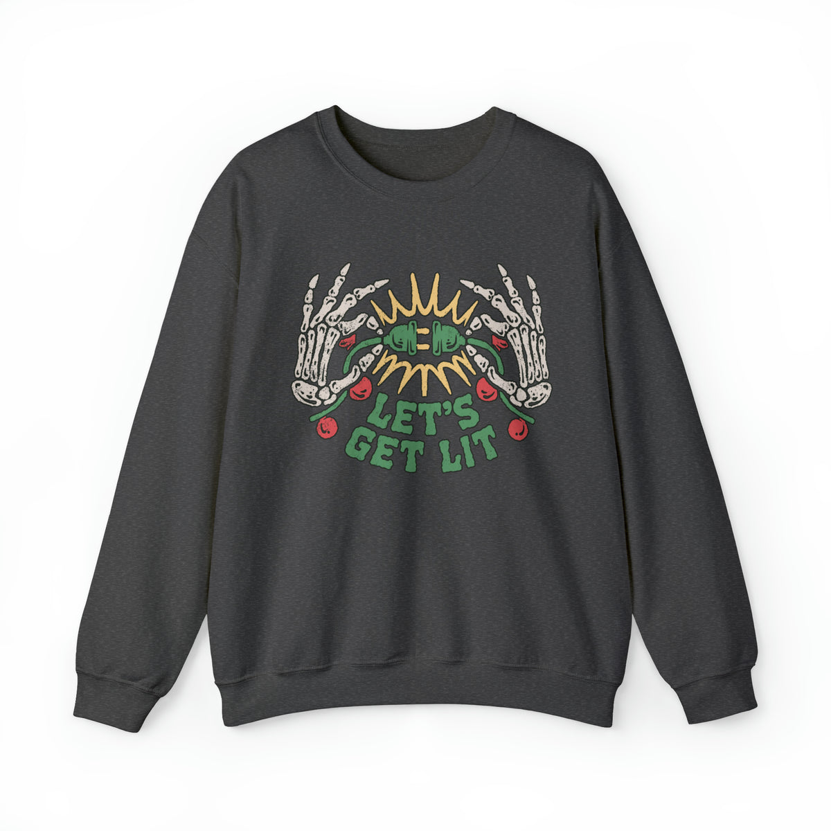 Let's Get Lit Gildan Unisex Heavy Blend™ Crewneck Sweatshirt