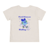 World Showcase Walking Club Bella Canvas Toddler Short Sleeve Tee
