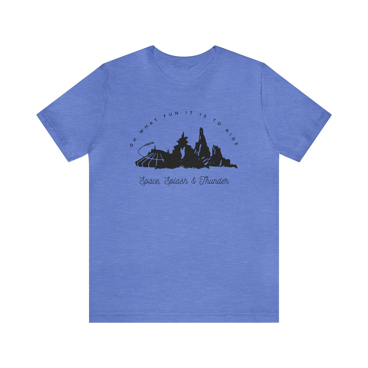 Oh What Fun It Is To Ride Bella Canvas Unisex Jersey Short Sleeve Tee