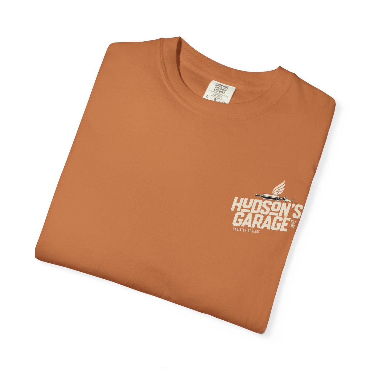 Hudson's Garage Comfort Colors Unisex Garment-Dyed T-shirt