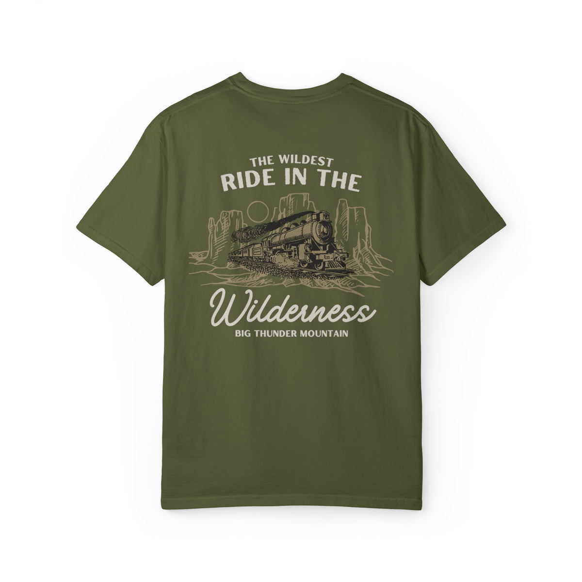 The Wildest Ride in the Wilderness Comfort Colors Unisex Garment-Dyed T-shirt