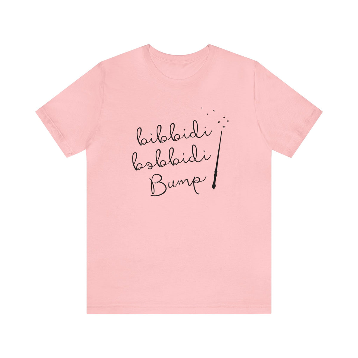 Bibbidi Bobbidi Bump Bella Canvas Unisex Jersey Short Sleeve Tee