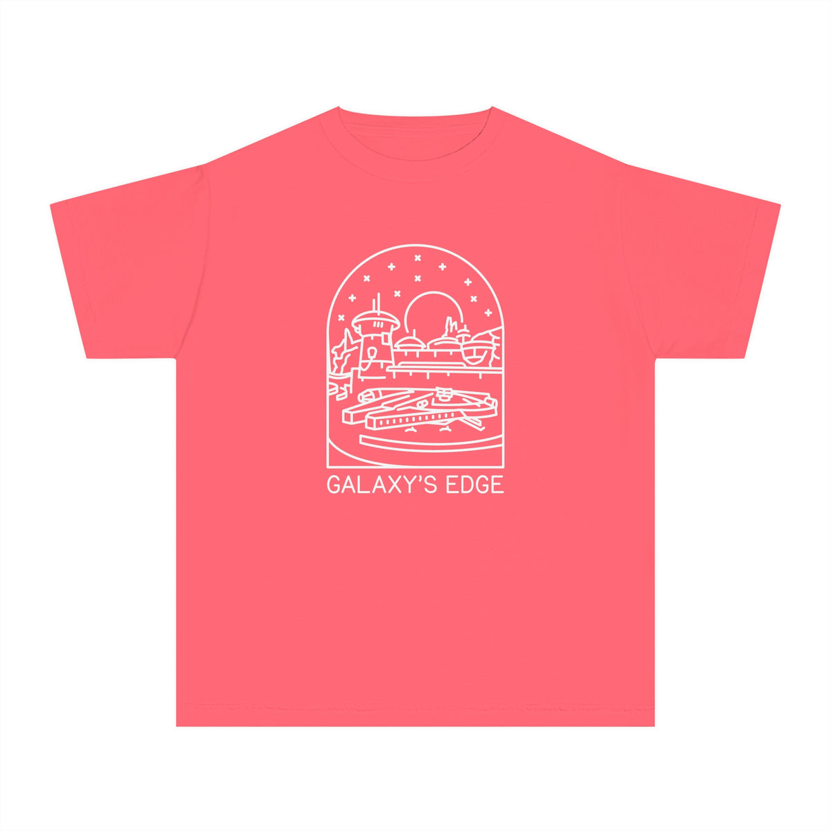 Galaxy's Edge Comfort Colors Youth Midweight Tee