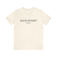 Main Street USA Bella Canvas Unisex Jersey Short Sleeve Tee