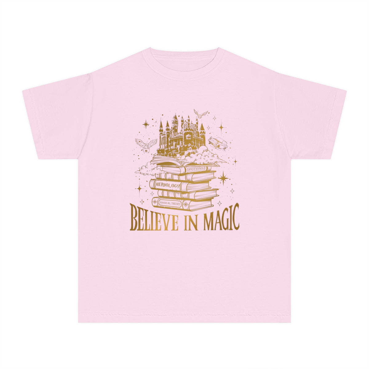 Believe in Magic Comfort Colors Youth Midweight Tee