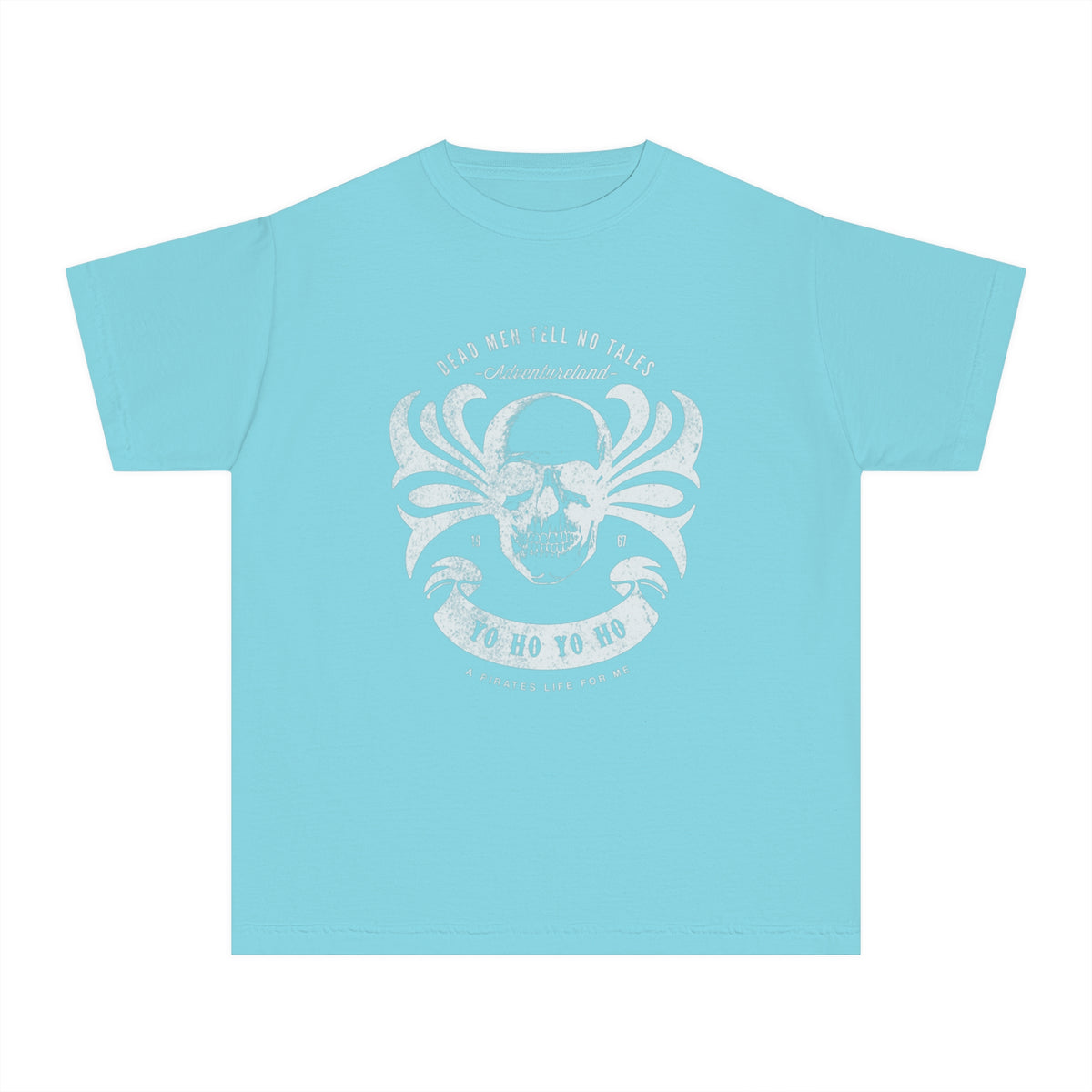 Dead Men Tell No Tales Comfort Colors Youth Midweight Tee