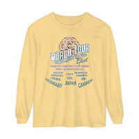 World Tour Comfort Colors Unisex Garment-dyed Long Sleeve T-Shirt