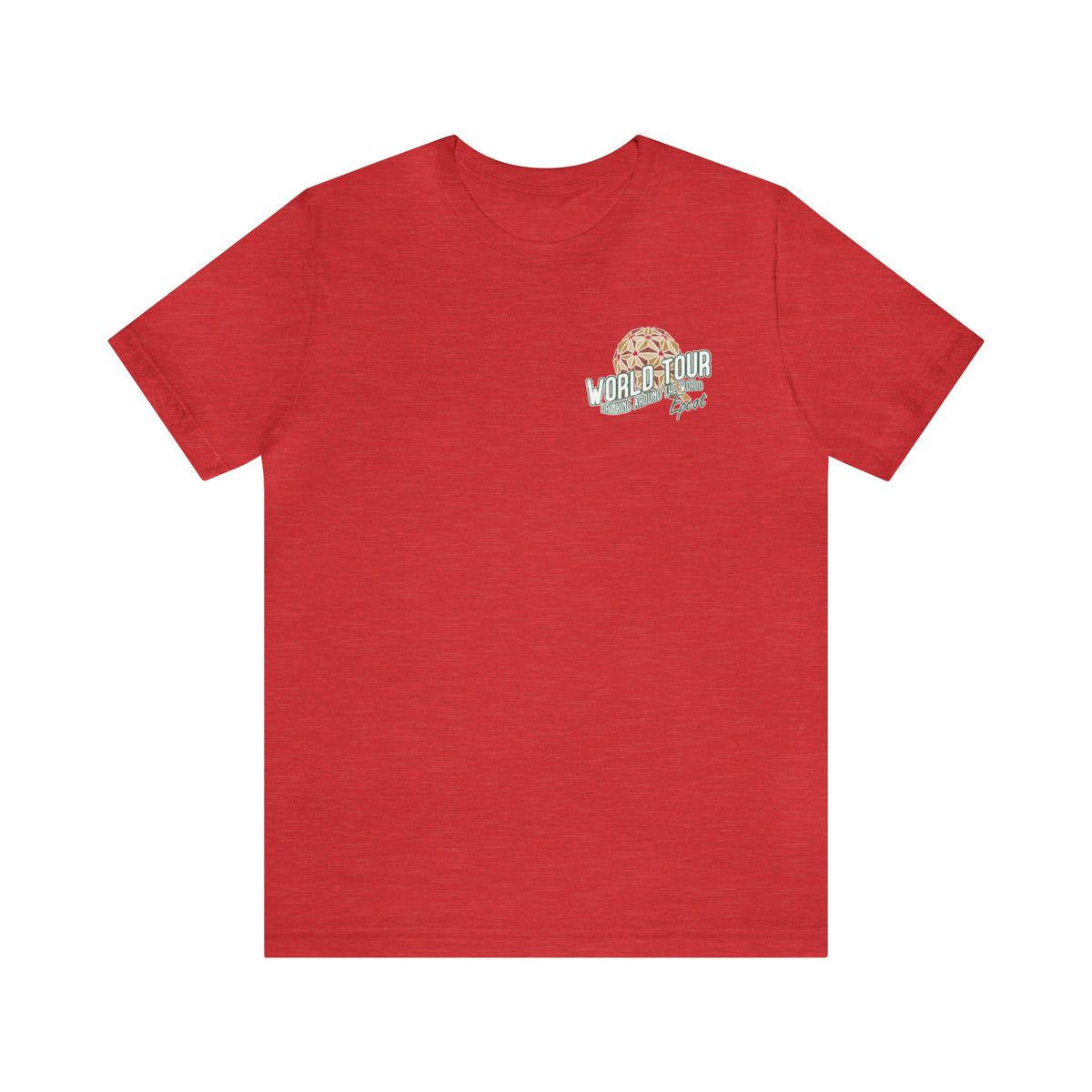 World Tour Bella Canvas Unisex Jersey Short Sleeve Tee
