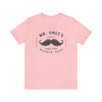 Mr. Smee's Barber Shop Bella Canvas Unisex Jersey Short Sleeve Tee