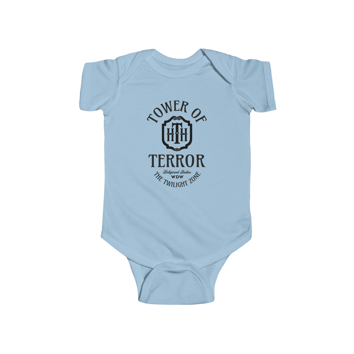 Tower Of Terror Rabbit Skins Infant Fine Jersey Bodysuit