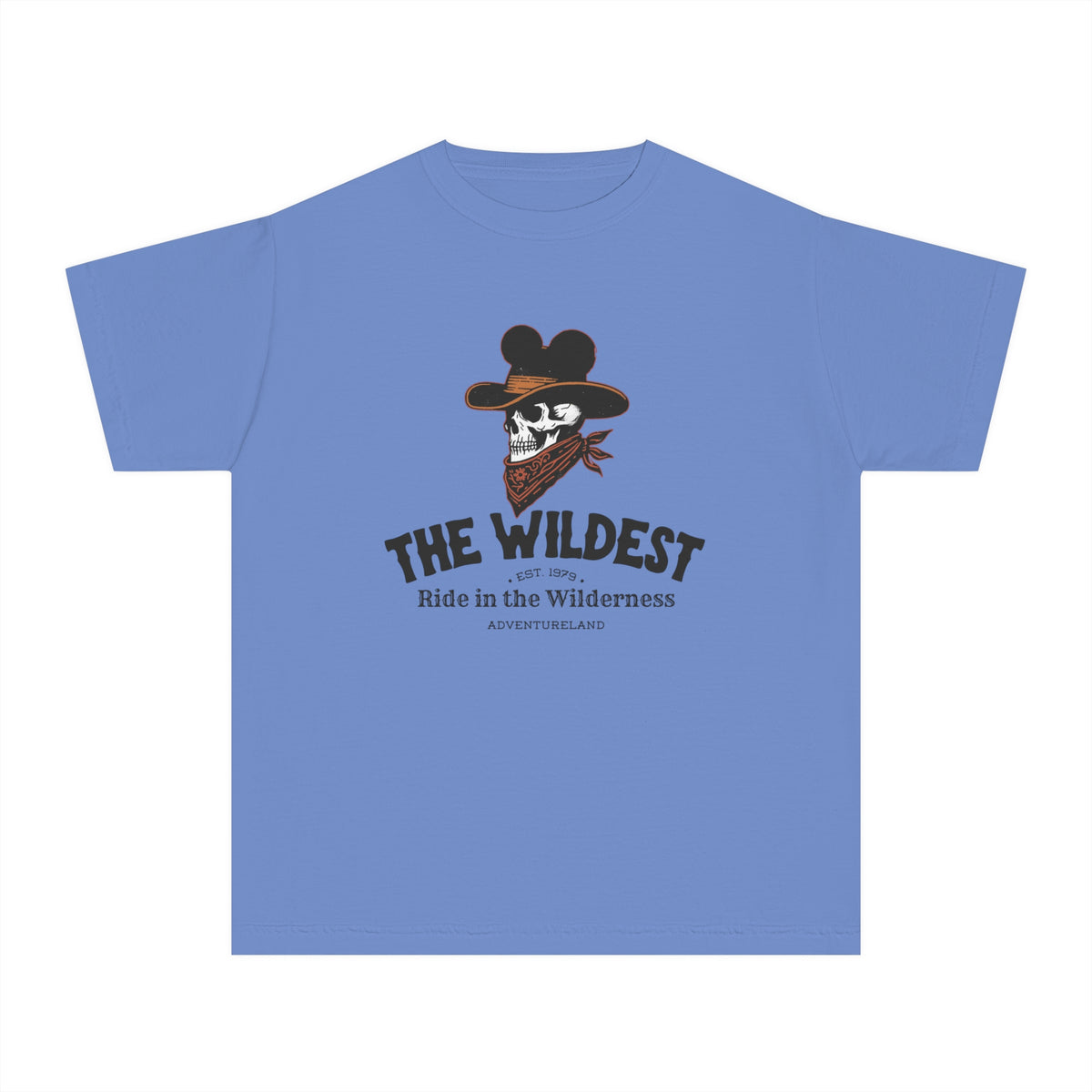 The Wildest Ride in the Wilderness Comfort Colors Youth Midweight Tee