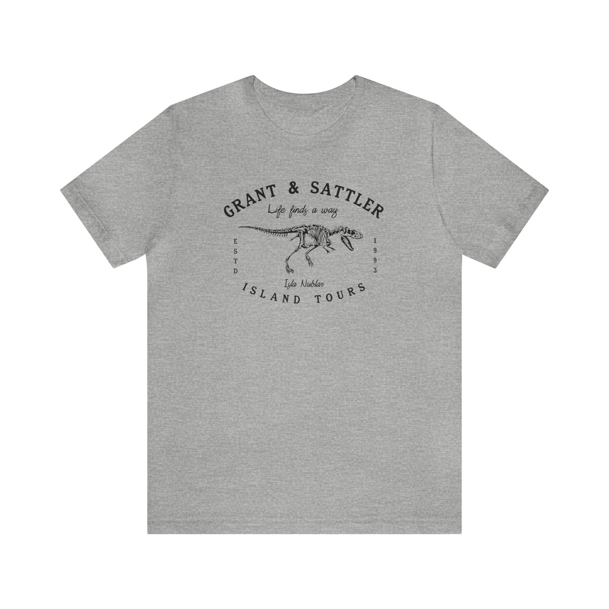 Grant & Sattler Island Tours Bella Canvas Unisex Jersey Short Sleeve Tee