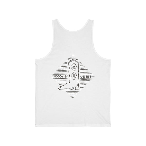 Woody & Jessie's Western Wear Bella Canvas Unisex Jersey Tank