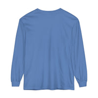 Spooky Scary Skeletons Comfort Colors Unisex Garment-dyed Long Sleeve T-Shirt