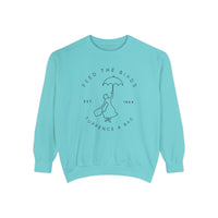 Feed The Birds Comfort Colors Unisex Garment-Dyed Sweatshirt