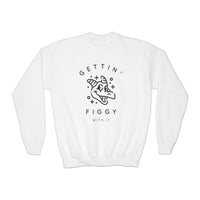 Gettin' Figgy With It Gildan Youth Crewneck Sweatshirt