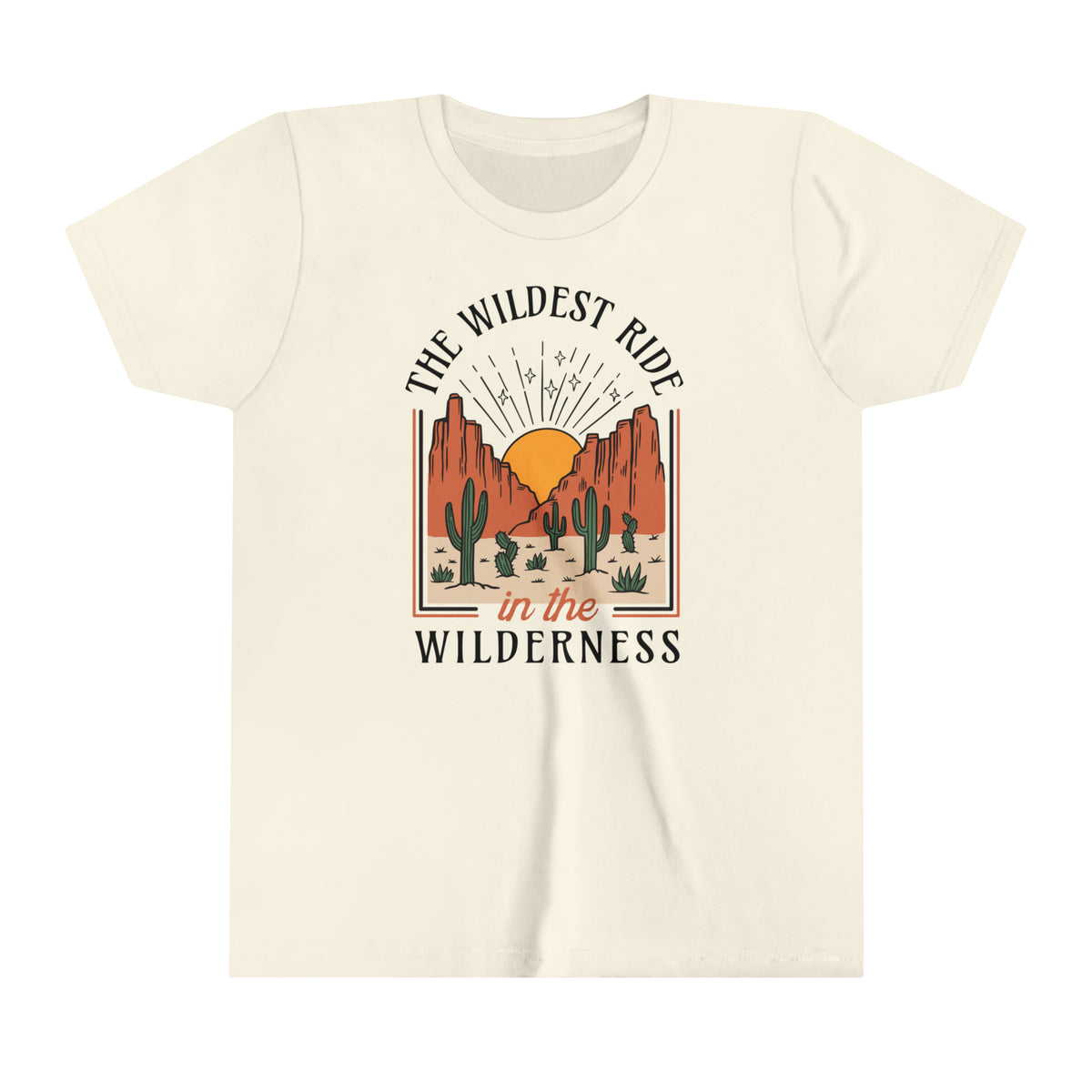 The Wildest Ride In The Wilderness Bella Canvas Youth Short Sleeve Tee