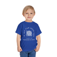 If You Can Read This Thank The Phoenicians Bella Canvas Toddler Short Sleeve Tee