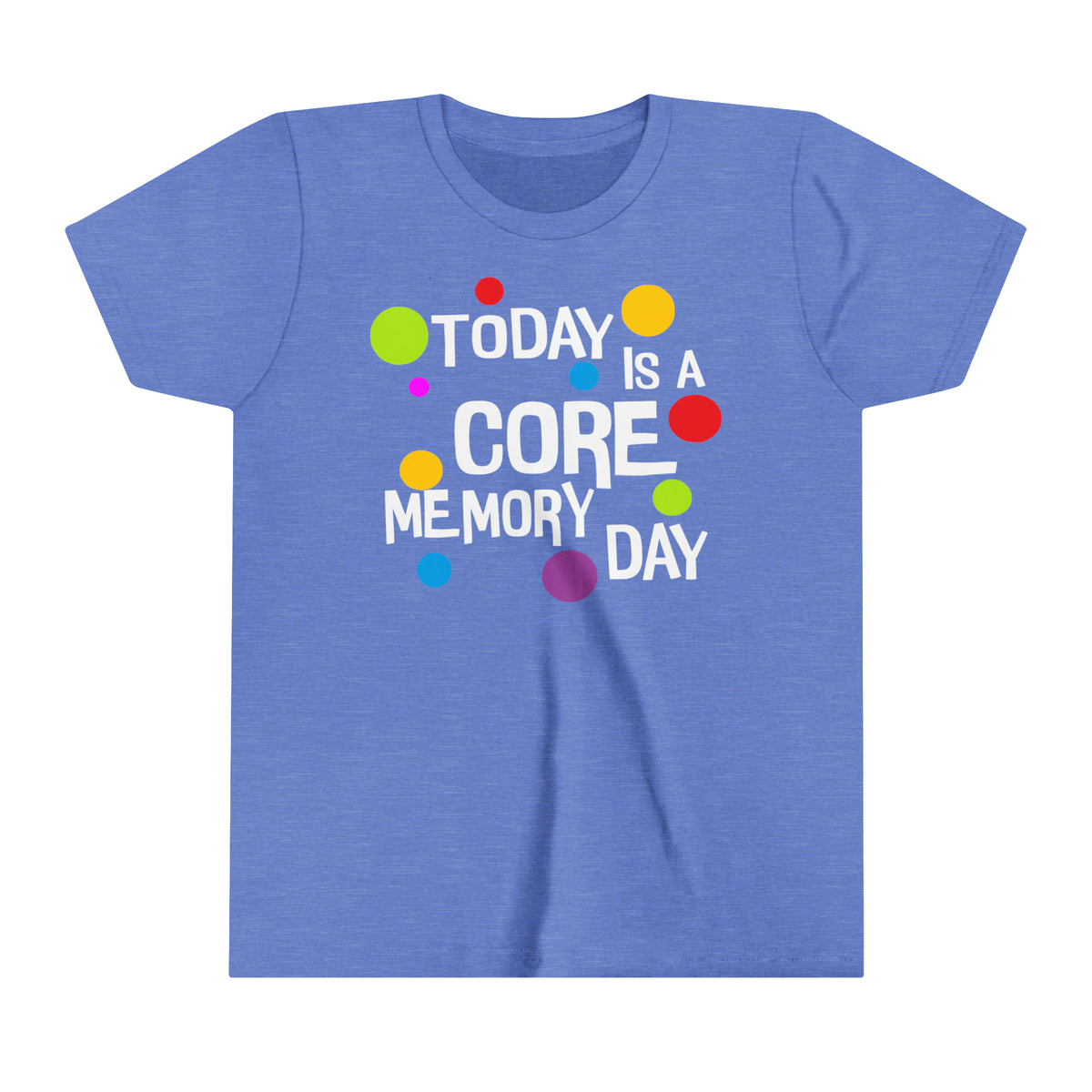 Core Memory Day Bella Canvas Youth Short Sleeve Tee