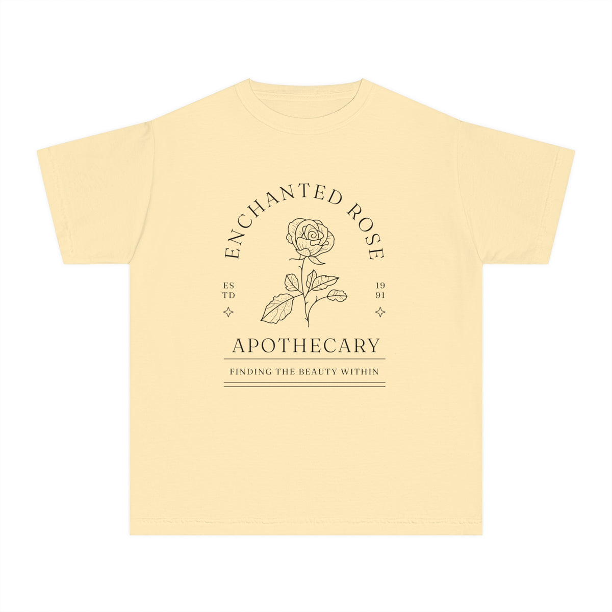 Enchanted Rose Apothecary Comfort Colors Youth Midweight Tee