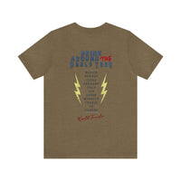 Drink Around The World Tour Bella Canvas Unisex Jersey Short Sleeve Tee