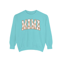 Checkered Mama Unisex Garment-Dyed Sweatshirt