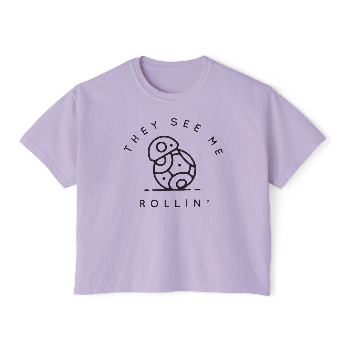 They See Me Rollin' Comfort Colors Women's Boxy Tee