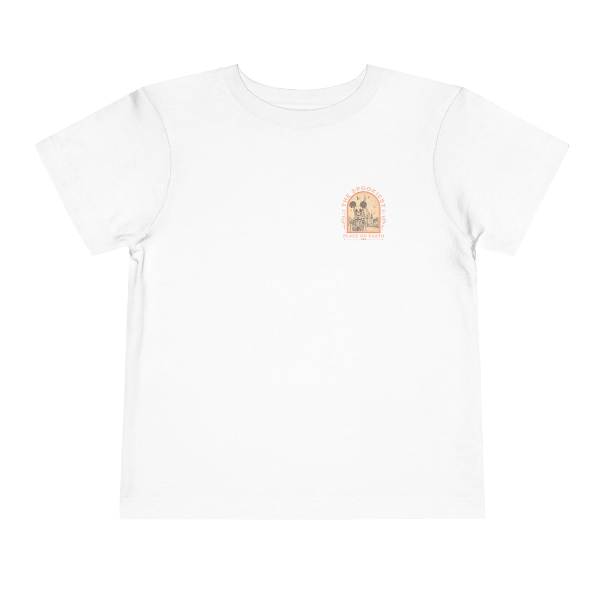 The Spookiest Place on Earth Bella Canvas Toddler Short Sleeve Tee