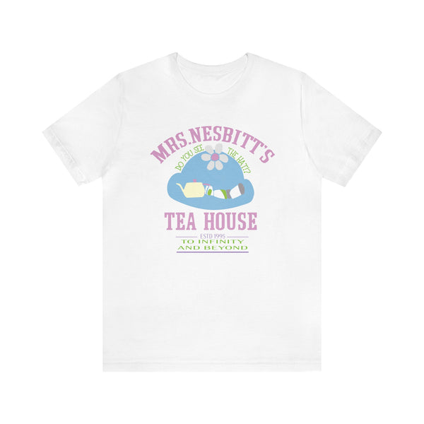 Mrs. Nesbitt’s Tea House Bella Canvas Unisex Jersey Short Sleeve Tee