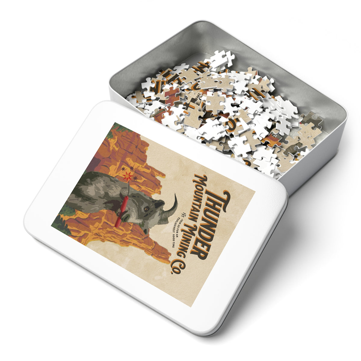 Thunder Mountain Mining Co Jigsaw Puzzle