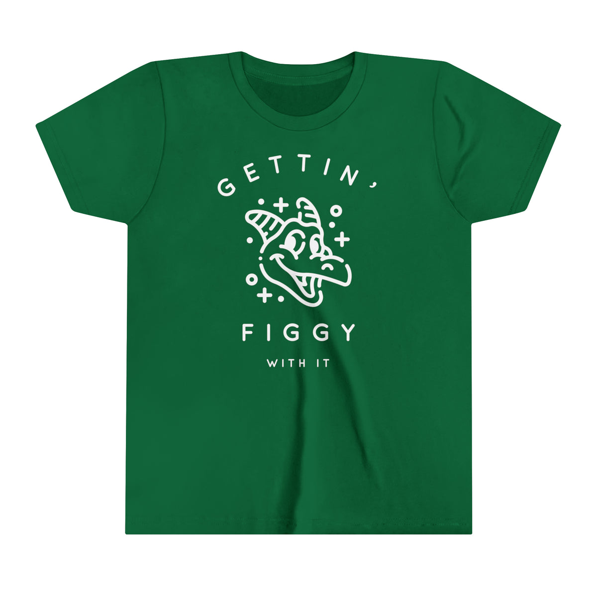 Gettin' Figgy With It Bella Canvas Youth Short Sleeve Tee