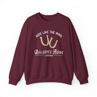 Bullseye's Riding Lessons Gildan Unisex Heavy Blend™ Crewneck Sweatshirt