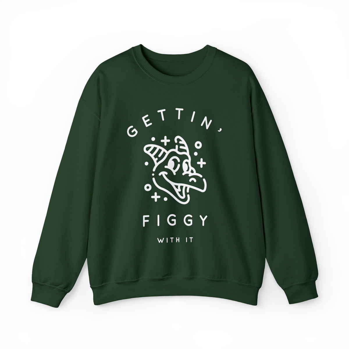 Gettin' Figgy With It Gildan Unisex Heavy Blend™ Crewneck Sweatshirt