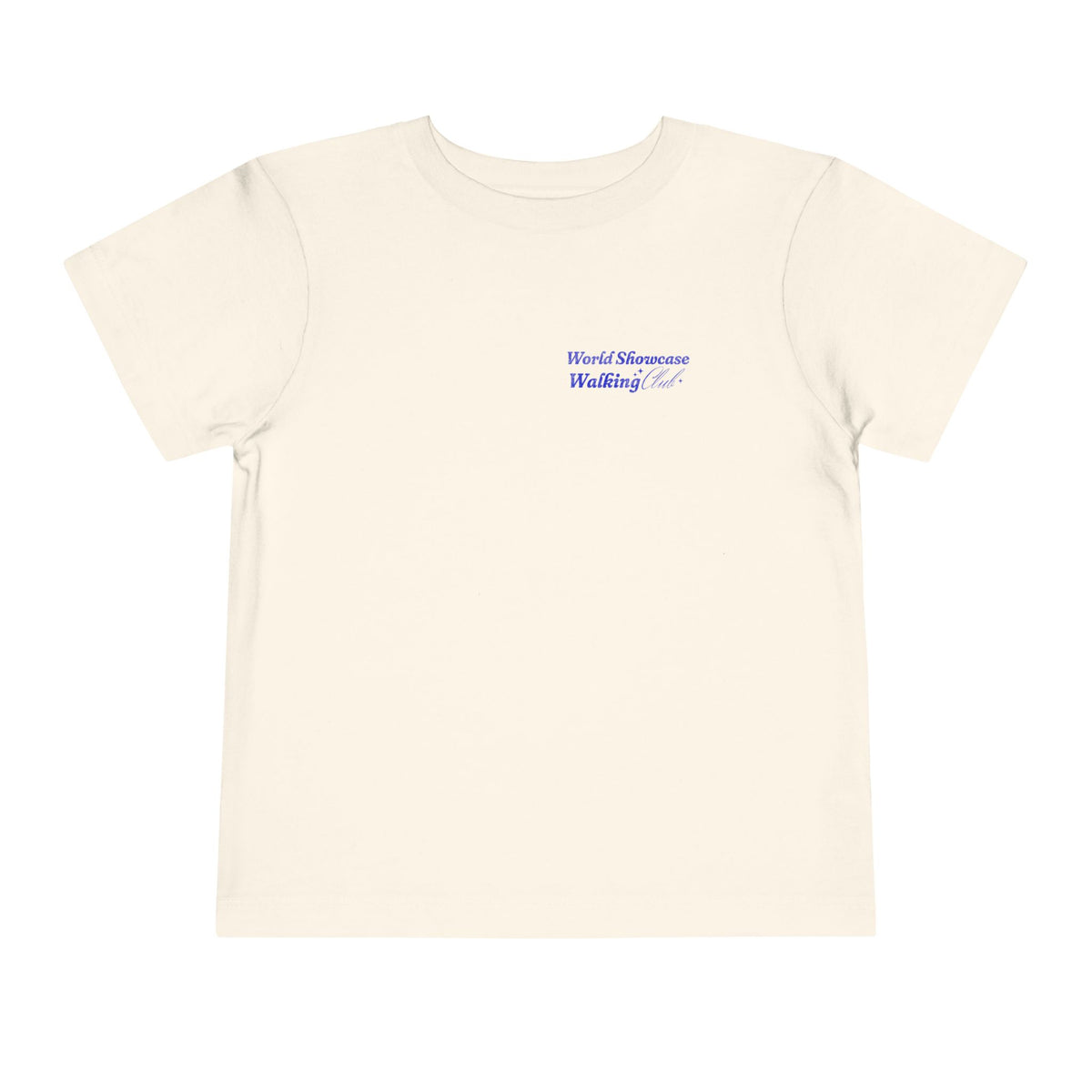 World Showcase Walking Club Bella Canvas Toddler Short Sleeve Tee