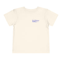 World Showcase Walking Club Bella Canvas Toddler Short Sleeve Tee