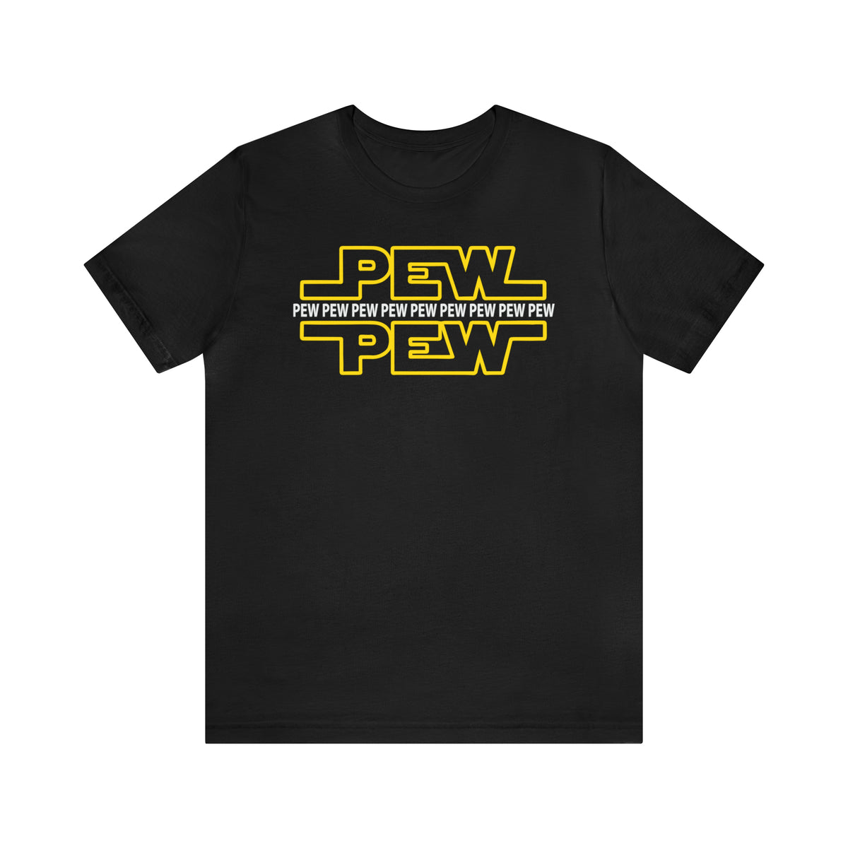 PEW PEW PEW Bella Canvas Unisex Jersey Short Sleeve Tee