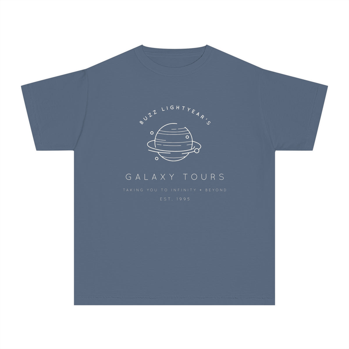 Lightyear's Galaxy Tours Comfort Colors Youth Midweight Tee