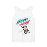 Traffic Lights Swiftie Comfort Colors Unisex Garment-Dyed Tank Top