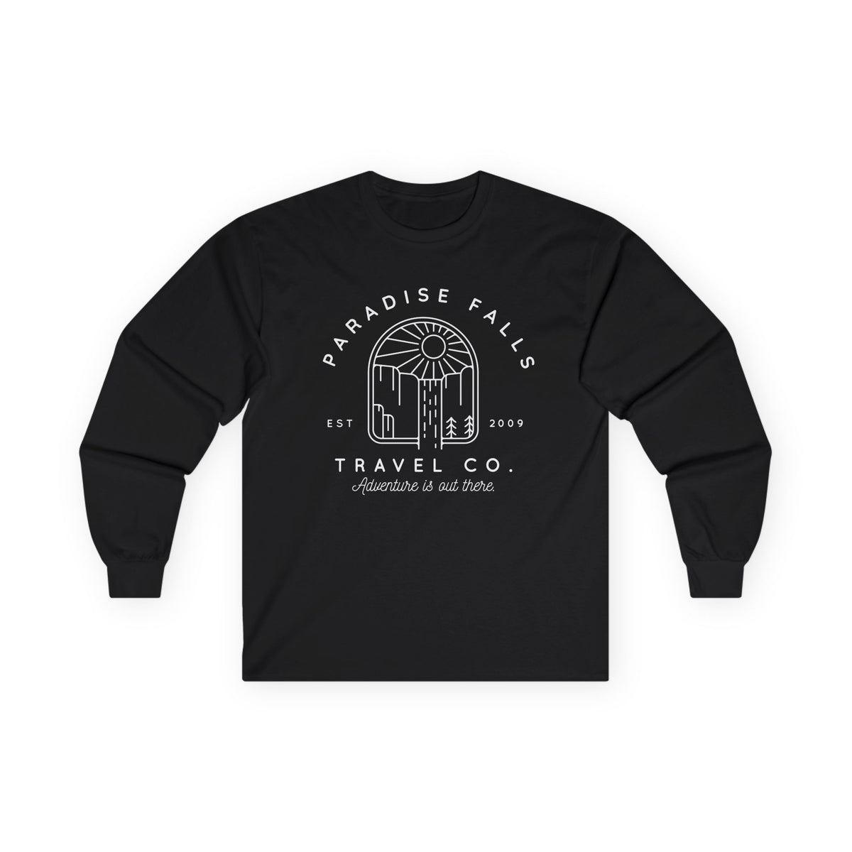 Paradise Falls Gildan Unisex Ultra Cotton Long Sleeve Tee