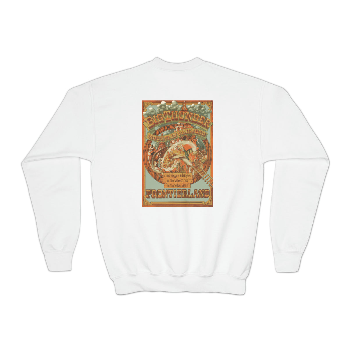 Big Thunder Mountain Gildan Youth Crewneck Sweatshirt