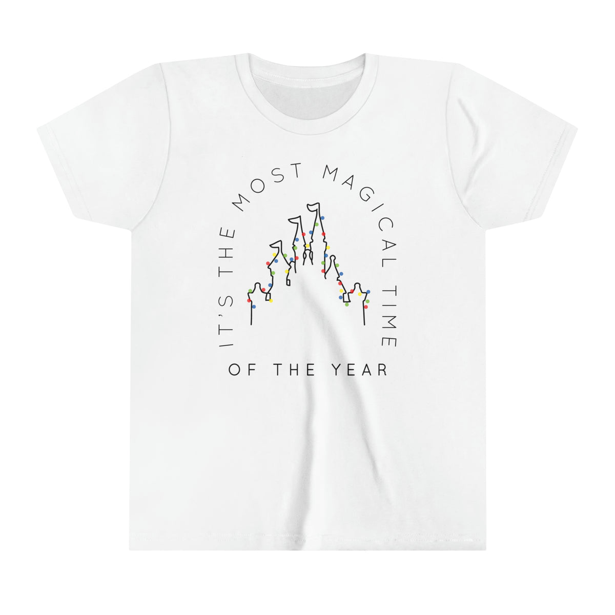 Most Magical Time Of The Year Bella Canvas Youth Short Sleeve Tee