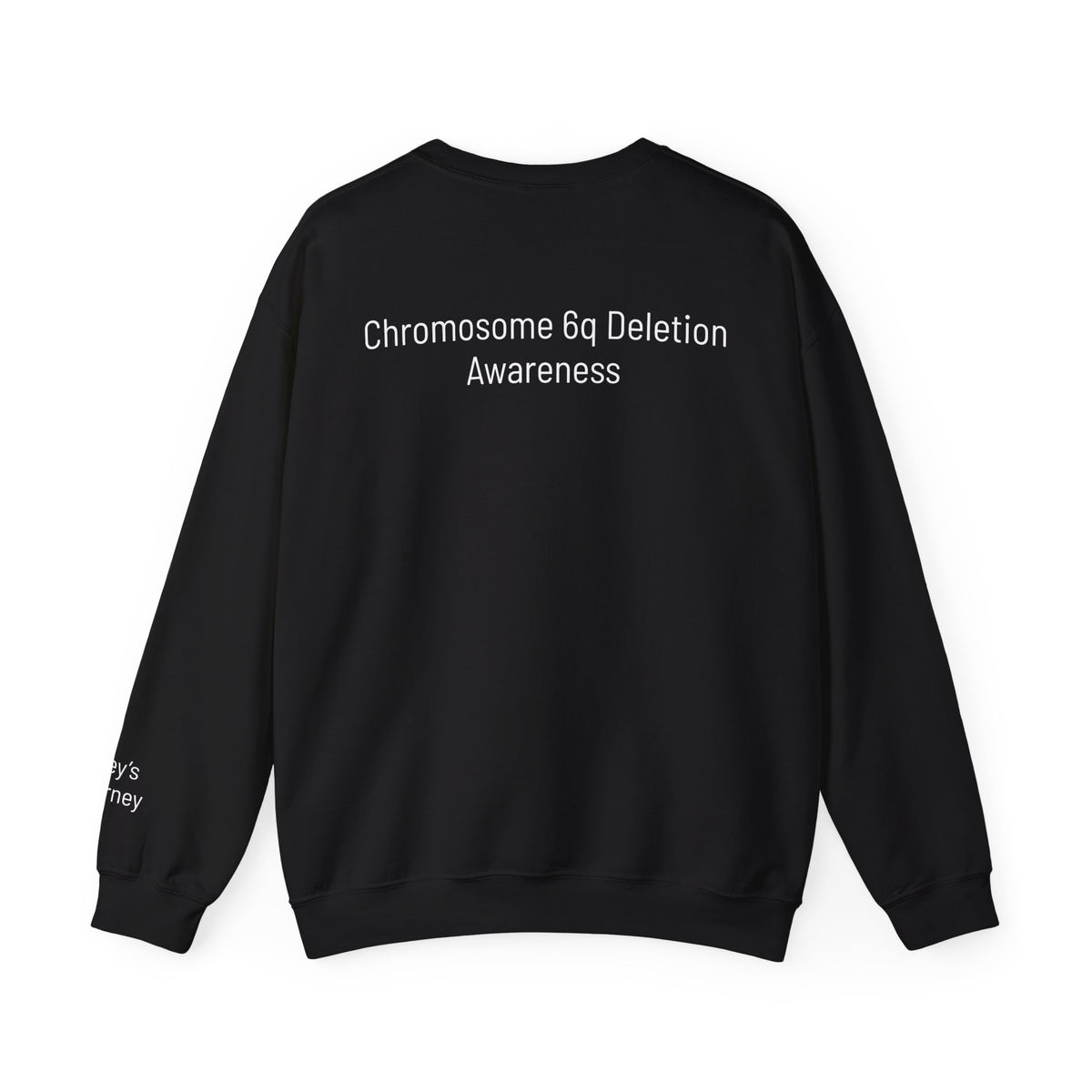 Joey's Journey Chromosome 6q Deletion Awareness Gildan Unisex Heavy Blend™ Crewneck Sweatshirt