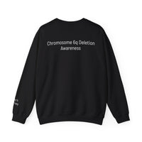 Joey's Journey Chromosome 6q Deletion Awareness Gildan Unisex Heavy Blend™ Crewneck Sweatshirt