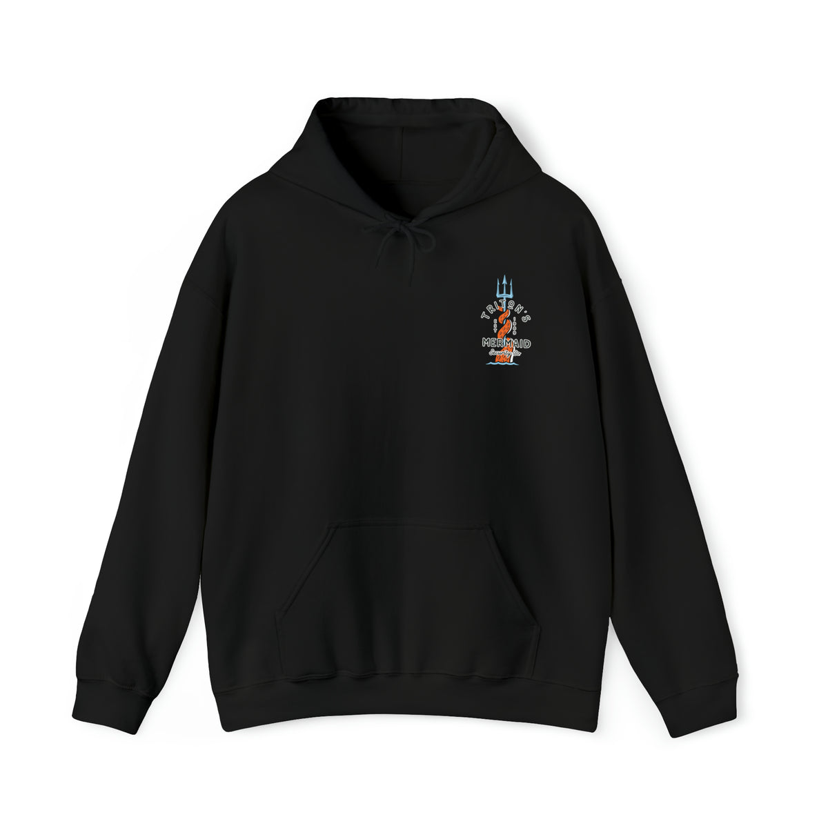 Triton's Mermaid Security Gildan Unisex Heavy Blend™ Hooded Sweatshirt