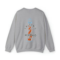 Triton's Mermaid Security Gildan Unisex Heavy Blend™ Crewneck Sweatshirt