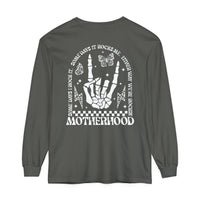 Motherhood Comfort Colors Unisex Garment-dyed Long Sleeve T-Shirt